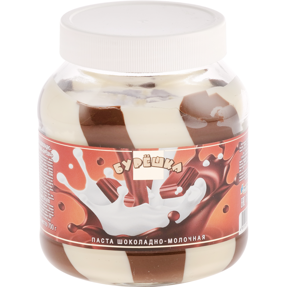 Паста «Бурёшка» шоколадно-молочная, 700 г #0