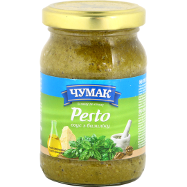 Соус песто «Чумак» Pesto из базилика,160 г