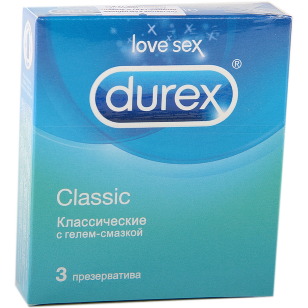 Презервативы «Durex Classic» № 3