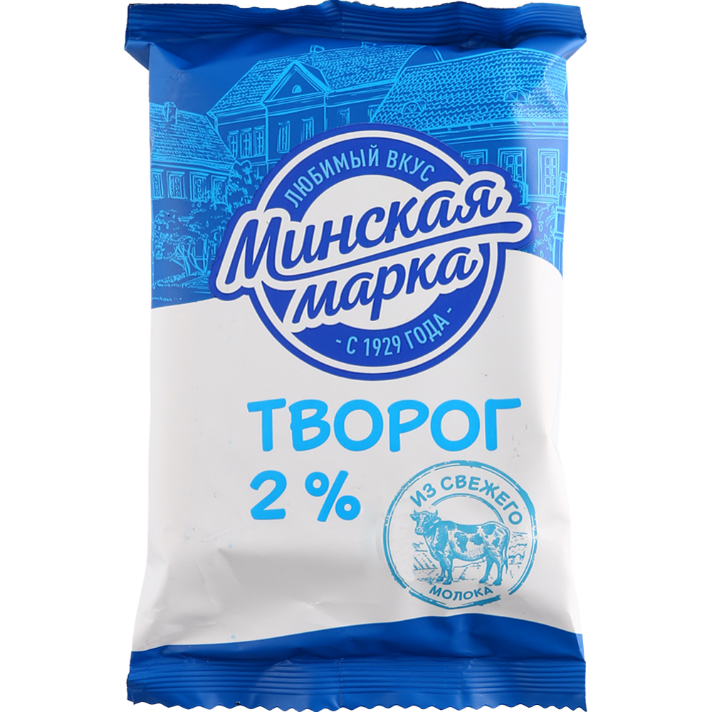 Творог «Минская марка» классический, 2%, 180 г #0