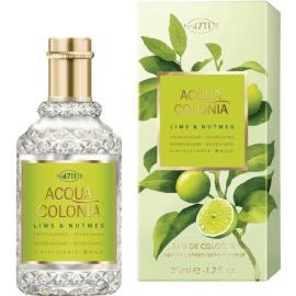 Одеколон  унисекс«4711» Acqua Colonia  Refreshing - Lime & Nutmeg,50мл