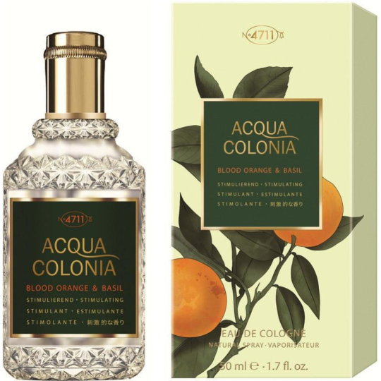 Одеколон «4711 Acqua Colonia» Stimulating - Blood Orange & Basil, 50 мл