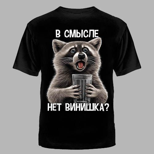 ФУТБОЛКА №995 " В СМЫСЛЕ НЕТ ВИНИШКА? " р.56