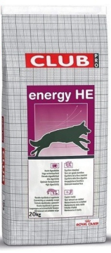 Сухой корм для собак Royal Canin Club Energy HE,  20 кг