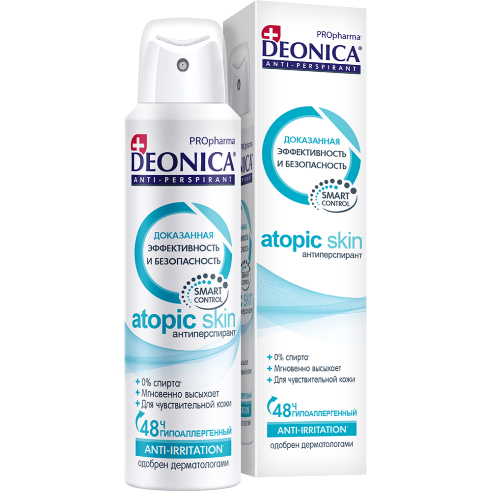 Антиперспирант «Deonica Pro» Atopic Skin, 150 мл