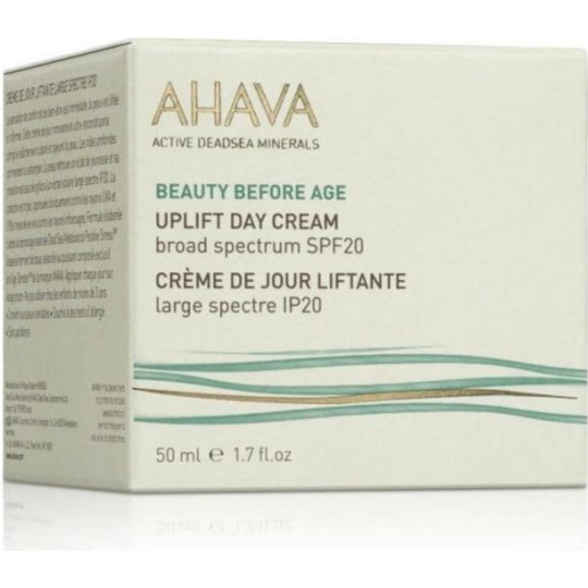 Крем для лица «Ahava» Beauty Before Age, для подтяжки кожи лица spf20, дневной, 50 мл