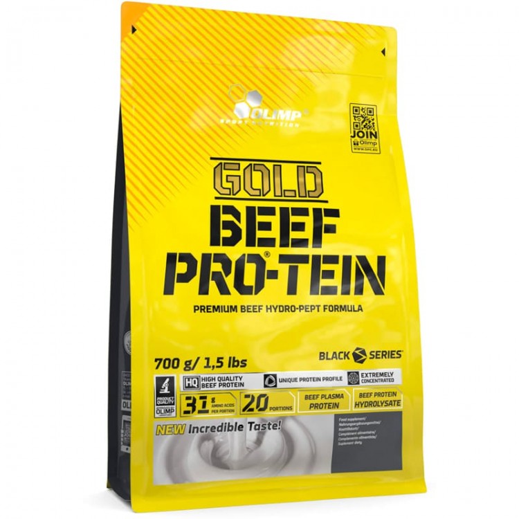 Протеин говяжий OLIMP Sport Nutrition Gold Beef Pro-Tein - 700 грамм, ПЕЧЕНЬЕ-КРЕМ