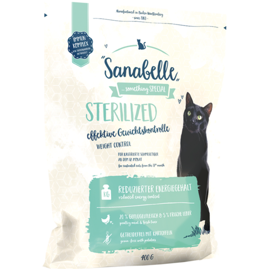 Корм для кошек «Sanabelle» Sterilized 400 г