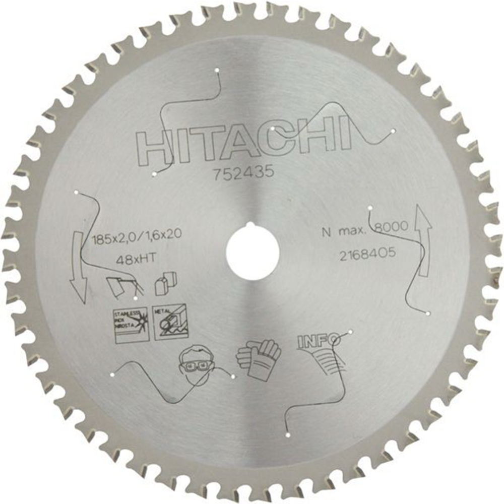 Диск пильный «Hitachi» H-K/752435