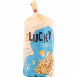 Хлебцы «Z Lucky» кукурузные, с морской солью, 95 г