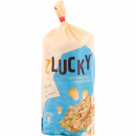 Хлебцы «Z Lucky» ку­ку­руз­ные, с мор­ской солью, 95 г