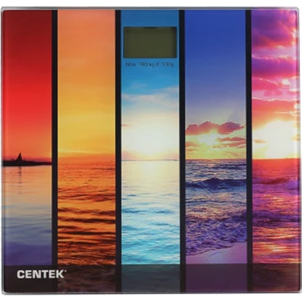 Весы напольные «Centek» CT-2421, закат 