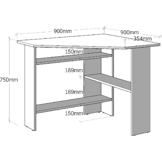 Письменный стол «Domus» СП011, 11.011.01.08, венге