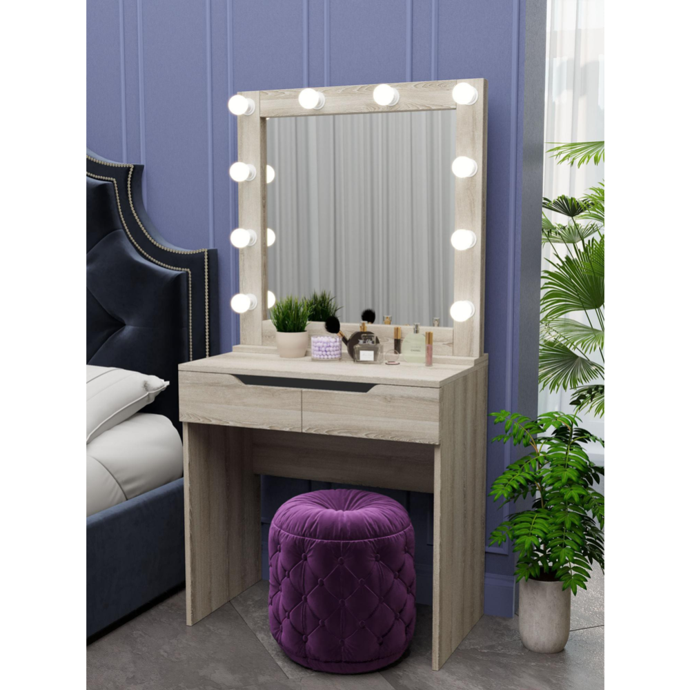 Туалетный столик «Мир Мебели» с подсветкой, SV-16S