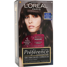 Краска для волос «L'Oreal Paris» Recital Preference, Монмартр 4.12.
