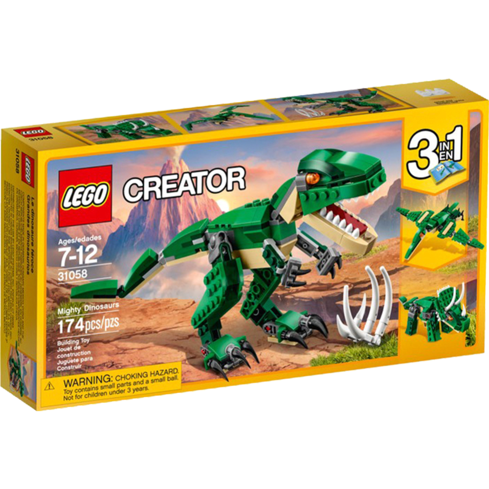 Конструктор «LEGO» Creator, Грозный динозавр