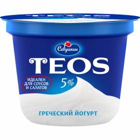 Йогурт гре­че­ский «Teos» 5%, 250 г