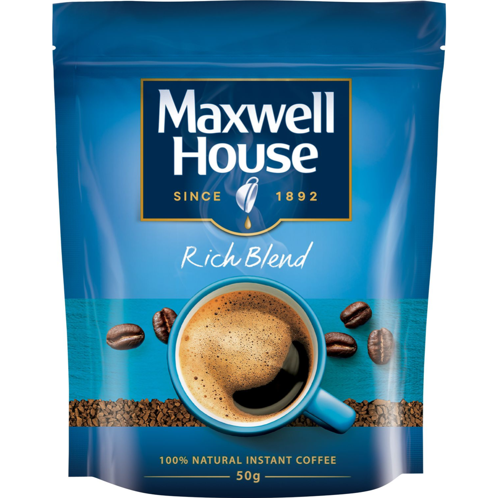 Кофе натуральный «Maxwell House» растворимый, сублимированный, 50 г #0