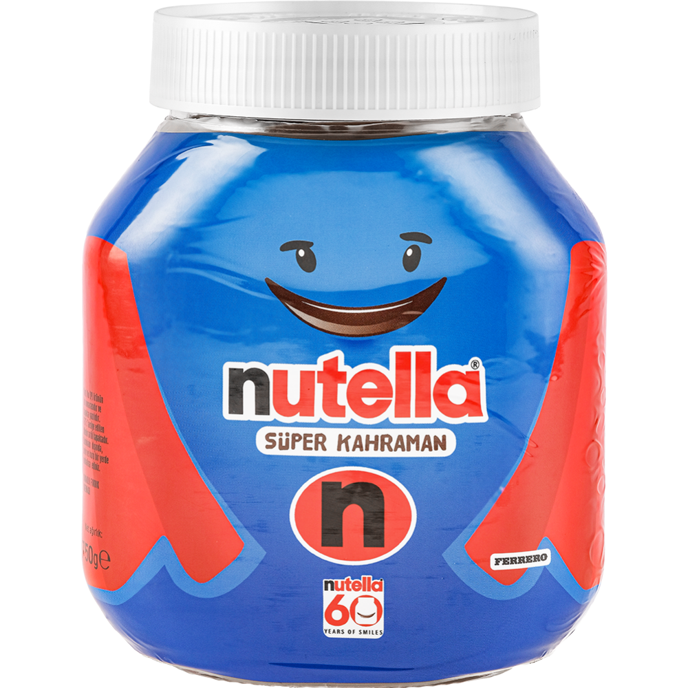 Паста ореховая «Nutella» Super Kahraman, 750 г