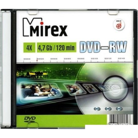 Диск DVD-RW «Mirex» UL130032A4S