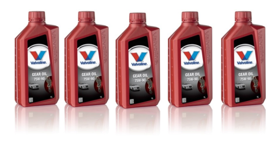 Трансмиссионное масло Valvoline Gear Oil 75W-90 GL4 5л (комплект 1л х 5шт)