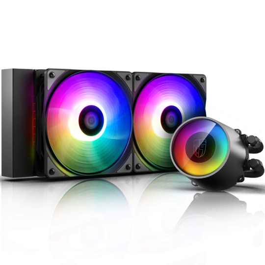 Кулер для процессора «Deepcool» Castle 240RGB V2 DP GS H12AR CSL240