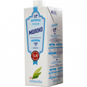 Молоко «Milkavita» Premium, уль­тра­па­сте­ри­зо­ван­ное, 1.5 %