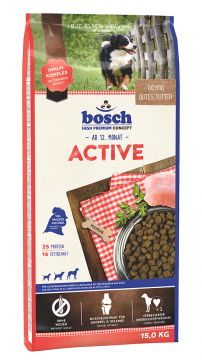 Корм для собак с высокой активностью Bosch Active (Бош Актив) 15кг