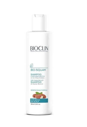 BIOCLIN BIO-SQUAM Шампунь против жирной перхоти, 200 мл