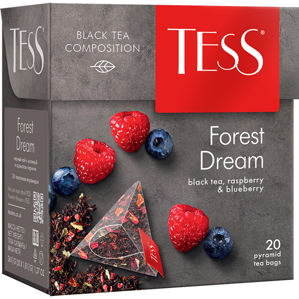 Чай черный «Tess» Forest Dream, 20х1.8 г #1
