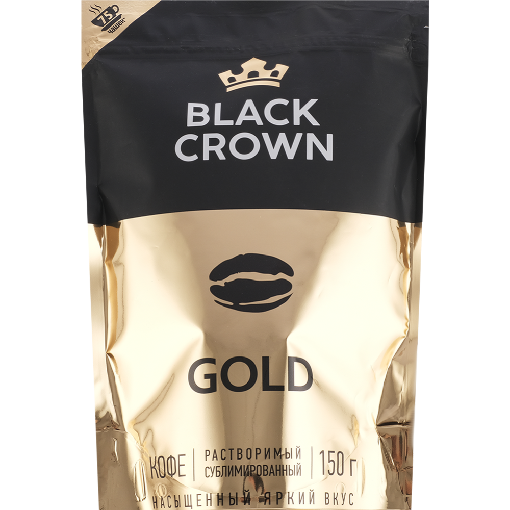 Кофе растворимый «Black Crown» Gold, 150 г