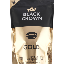 Кофе растворимый «Black Crown» Gold, 150 г