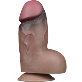 Фаллоимитатор «LoveToy» Lovetoy Silicone Cock, LV411050, 18 см