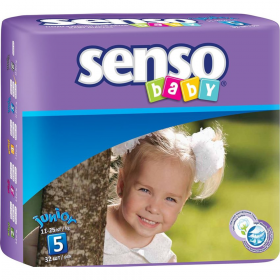 Под­гуз­ни­ки для детей «Senso Baby» Junior, D5, 11-25 кг, 32 шт