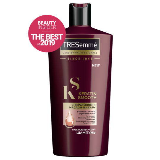 Шампунь разглаживающий «Tresemme» Keratin Smooth, 650мл