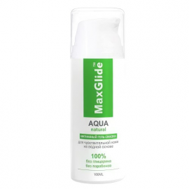 Гель-смазка гипоаллергенный для чувствительной кожи на водной основе MaxGlide Aqua Natural (100 мл)