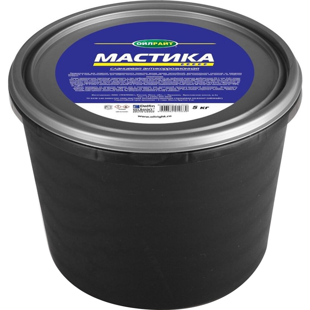 Картинка товара Мастика сланцевая «Oilright» 6103, 5 кг