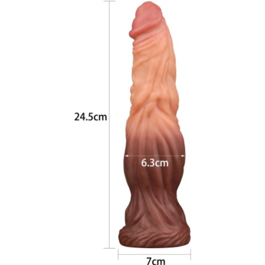 Фаллоимитатор «LoveToy» Lovetoy Silicone Cock, LV411015, 25 см