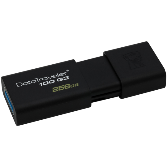 USB-накопитель «Kingston» DataTraveler 100 G3, 256GB.