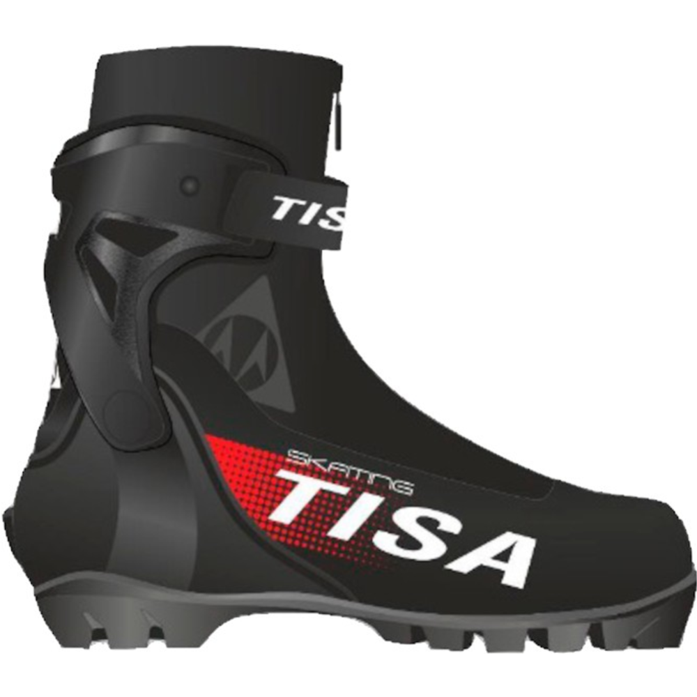 Ботинки для беговых лыж «Tisa» Skate NNN, S85122-43, black/red, размер 43