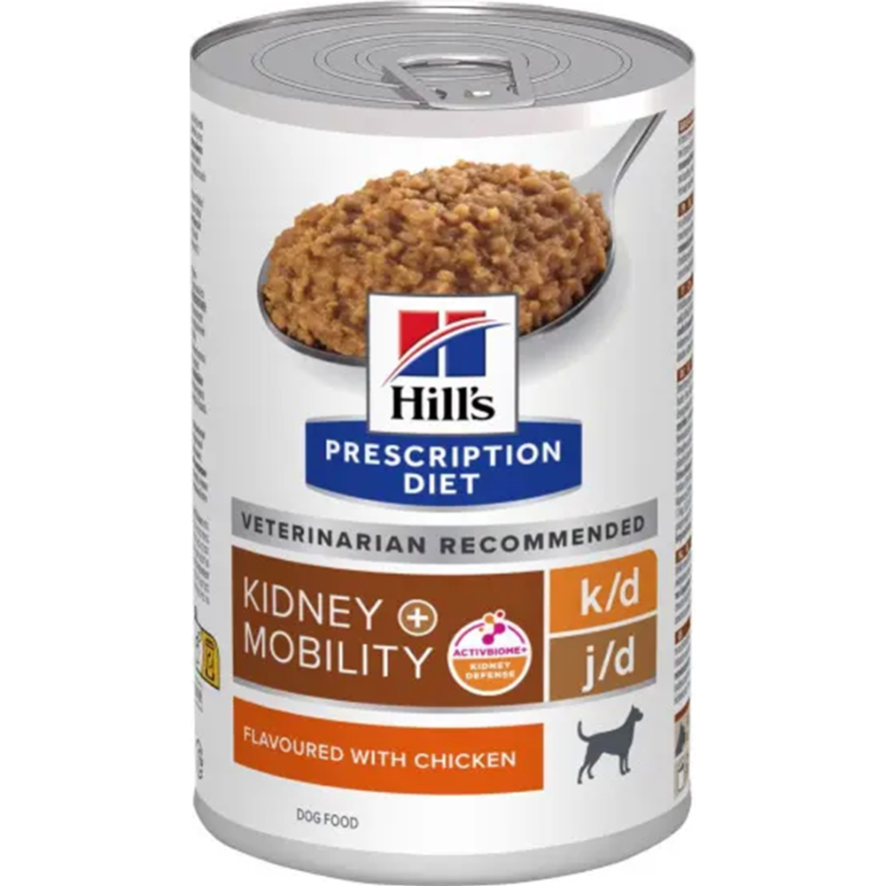Консервы для собак «Hill's» Prescription Diet k/d + Mobility, 607713, курица, 370 г