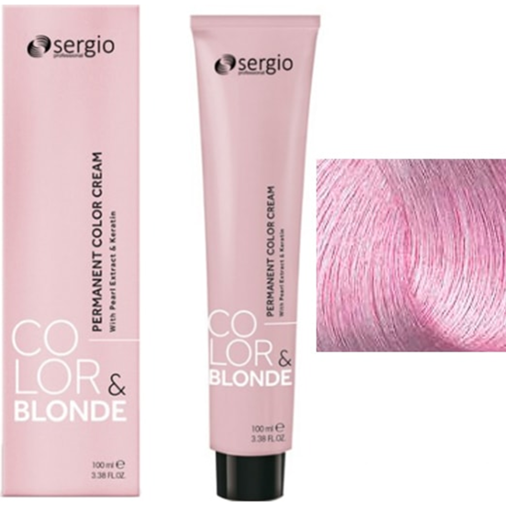 Крем-краска «Sergio Professional» Pastel&Metallic Rose, 100 мл