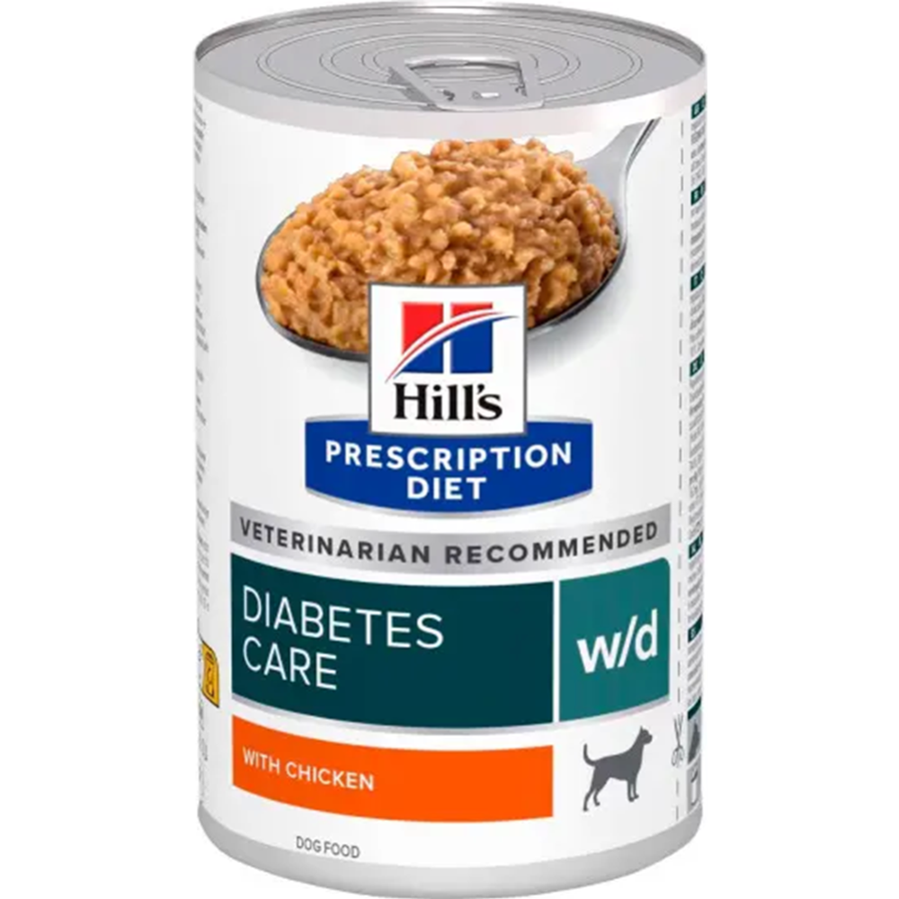 Консервы для собак «Hill's» Prescription Diet w/d, 607220, курица, 370 г