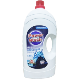 Гель для стирки «Power Wash» Universal, 5.65 л