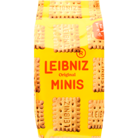 Срочный товар! Печенье сдобное «Leibniz» Minis, классическое, 120 г