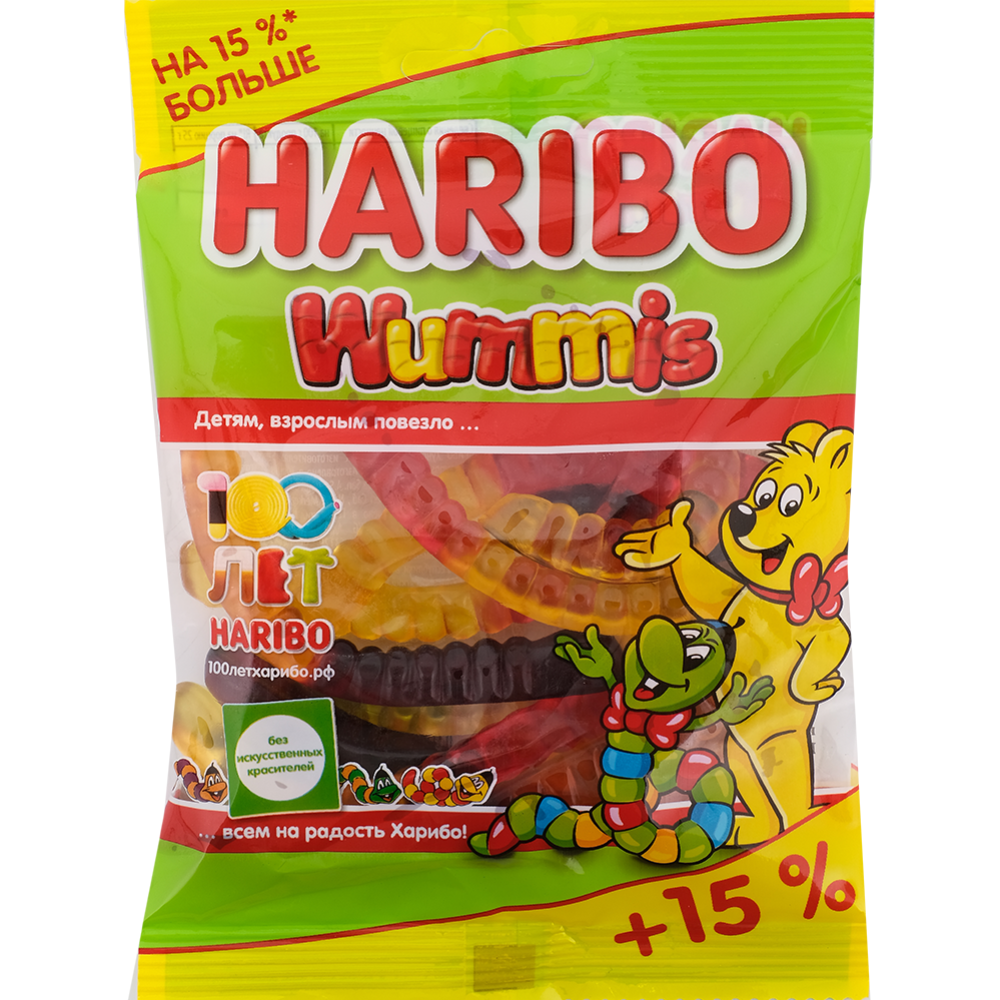 Мармелад жевательный «Haribo» червячки вуммис, 80 г