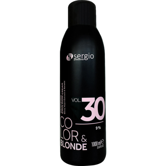 Крем-окислитель «Sergio Professional» Color&Blonde 30Vol., 9%, 1 л