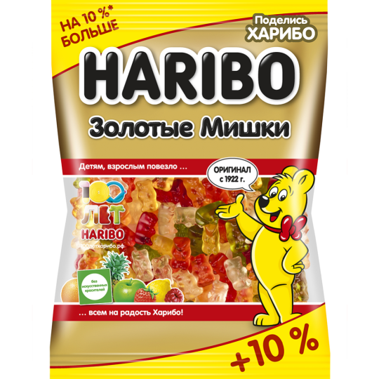 Мармелад жевательный «Haribo» золотые мишки, 155 г