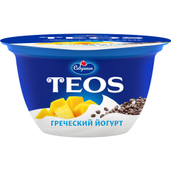 Йогурт гре­че­ский «Teos» манго-чиа, 2%, 140 г