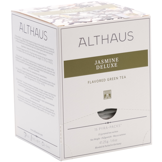 Чай зеленый «Althaus» Jasmine Deluxe, 15х2.75 г